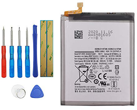 Vvsialeek EB-BA315ABY Ersatz Akku Kompatibel Für Samsung Galaxy A31 2020 SM-A315F with Free Toolkit