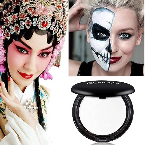 Blanco Maquillaje Fundación Crema Corrector Cos Halloween Venta Al Por Mayor Cara Zombie Maquillaje Ópera Blanco Escénico Maquillaje K5q2 Crema