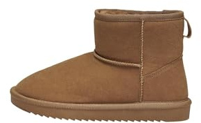 ONLY Damen ONLFEODORA TEDDY LINED Boot Stiefelette, Brownie, 38 EU