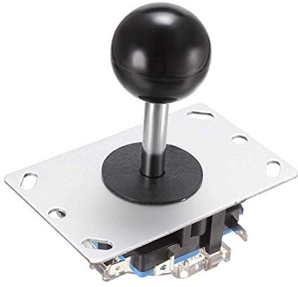 XYWHPGV Joystick Control Stick Rocker Switch 4 Way Black Ball Top Handle DIY Parts Classic Arcade Game Fighting Competition 4NO Momentary(e325b d9834 0def0 e36e2 e1af4 cb373