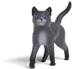schleich 14912 Karajan der Kater, ab 3 Jahren, Die Schule der magischen Tiere - Spielfigur, 8 x 3 x 7 cm