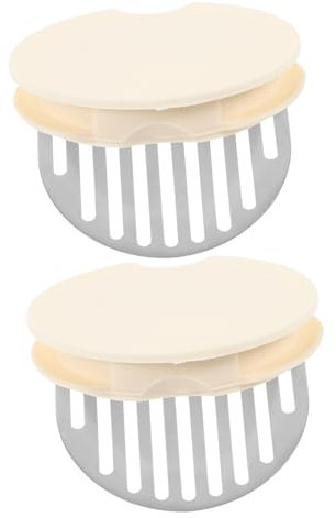 OKUMEYR 2pezzi Per Brocche Vetro Coperchi Sostitutivi Acciaio Inossidabile Per Brocche Accessorio e Resistente Per Teiera o Ghiaccio