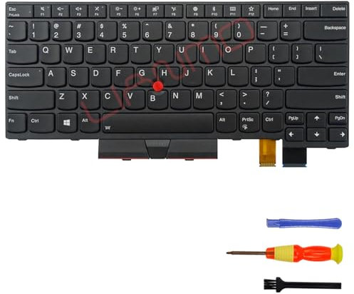 Teclado de repuesto con retroiluminación para Lenovo Thinkpad T470 T480 A475 A485 diseño inglés de EE. UU