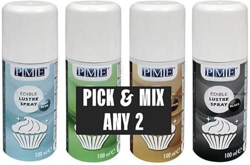 Art Of Cake® Pick Any 2 PME Edible Lustre Spray (2x100ml)