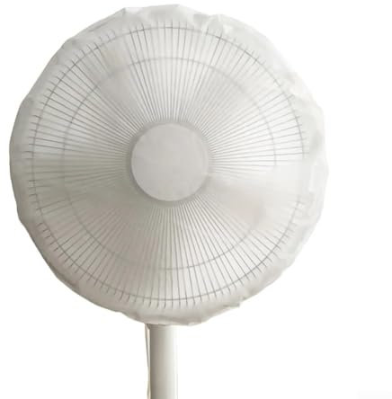 Sandyseptember Cubierta redonda para ventilador, bolsa de polvo impermeable, bolsa protectora a prueba de polvo, cubierta completa, para ventiladores de suelo domésticos, ventiladores de pedestal