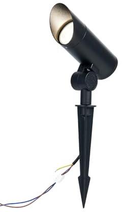 MLUX Foco con Pincho SPIKE 10W IP65 3000K | Luz Calida