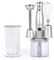 Salter 3 In 1 Hand Blender - Features: 350w Power DC Motor, 2 Speed Settings, 500ml Chopper Bowl (dishwasher Safe), 700ml Measuring Beaker Included With Grey Lid, Stainless Steel Blade