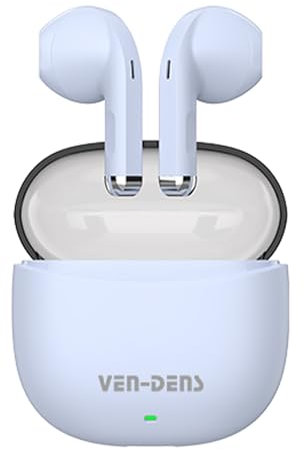 AMPLE Wireless Earbuds For Google Pixel 10/10 Pro XL/9A/9/9 Pro/9 Pro XL/Fold/8A/8 Pro/8 [BT030] Bluetooth 5.4 Earphone True Wireless, Touch Control, Stereo Bass Headphones (BLUE)