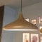 bamyum Hängelampe Schlafzimmer Champion Metall Ø35cm Lampenschirm, Pendelleuchte Milchbraun, Hängelampe Vintage Industrial, Pendelleuchte Esstisch Hängelampe Milcbraun, Wohnzimmerlampe Hängend