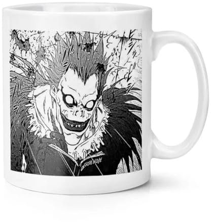 Anime Mark Cup Light Yagami/Misa Amane Taza de Café Cerámica Taza de Té Regalo Taza Periférica de Anime 320 ml