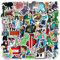 Gaming Stickers, 110 PCS Cute Cartoon Scrapbook Waterproof Laptop Stickers, Aesthetic Sticker for DIY Decoration Water Bottles Journal Guitar Skateboard Room Decor Gifts