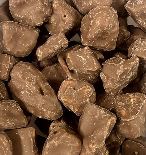 Chocolate Flavour Cinder Toffee Honeycomb Pick & Mix Sweets Kingsway 200g (Approximately 24 Chunks/Pieces)