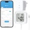 GoveeLife WiFi Fridge Thermometer with Custom Alarms – Wireless Digital Freezer Temperature Gauge with App Control, 2-Year Free Data Export for Refrigerators, LCD Display, for Fridge Hot Tub
