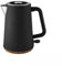New Matte Black Scandi Kettle 1.7L – 3KW Fast Boil Cordless Electric Kettle with Water Level Indicator, Boil Dry Protection & 360° Rotating Base D-07 (Matte black)