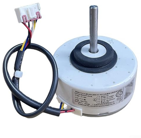 CYRENT Motor de ventilador DC310 20W 1300r/min sin escobillas para aire acondicionado de frecuencia variable 1-1.5P Unidad interior fácil de instalar de larga duración