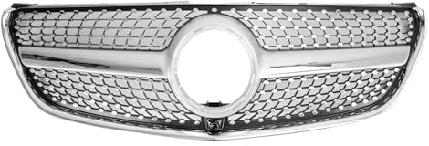 Griglie Anteriori Per Mercedes Per B&enz Classe V W447 2014-03.2019 Diamond Car Anteriore Superiore Paraurti Griglia Rene