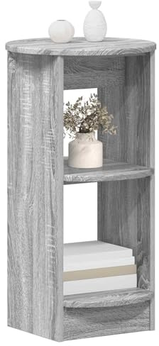 vidaXL Seitenschrank Graues Sonoma 40 x 40 x 75 cm Holzwerkstoff, Moderner Seitenschrank, geräumige Regale, stilvoller Wohnungshelfer, Robustes Wohnzimmer-Möbel