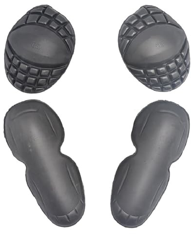 Generico Inserti Protettivi Moto EVA Universali – Spalle e Gomiti/Ginocchia Rimovibili per Giacca Moto, Protezioni Interne per Motociclismo, Ciclismo, Skateboard, Pattinaggio e Sci