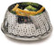 KitchenCraft Cesta para Cacerolas con Diseño Plegable, Acero Inoxidable, Plata, 28 cm