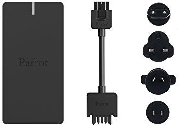 Parrot Bebop 2- Cargador de Batería, 40 Pins, Negro (PF070201)