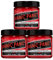 Manic Panic Rock'N'Roll Red Classic Creme, Vegan, Cruelty Free, Semi Permanent Hair Dye 3 x 118ml