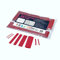 ISO-PROFI® 357 piezas Tubo Retráctil de rango 2:1 en bolsa rojo