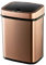Ninestars Trashcan, Stainless Steel, Rose Gold/Black, 3 Gal