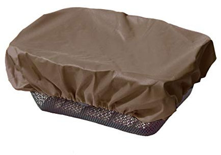 NICE'n'DRY Fahrrad Korbabdeckung wasserdicht - Regenschutz Fahrradkorb für vorne - Regenabdeckung für Korb hinten bis Größe 40x50 cm