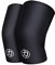 Strength Shop 5mm Neopren Kniebandage für Damen & Männer, 1 Paar (L), Farbe: Schwarz, extrem reißfeste und belastbare Knee Sleeves, ideal für Weightlifting, Kraftsport & Co.