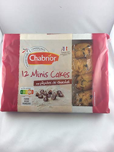 12 Minikuchen mit Schokostücken