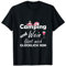 Camping und Wein lässt mich glücklich sein T-Shirt
