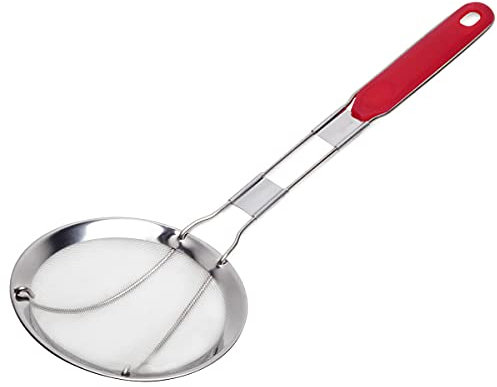 Louche à friture en acier inoxydable 41 cm