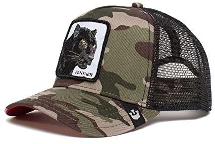 Goorin Bros. The Farm Unisex Trucker Cap, Camo (Panther), One Size