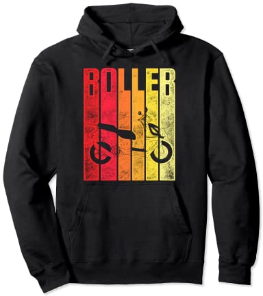 Motorroller Retro Rollerfahrer 50ccm Vintage Roller Design Pullover Hoodie