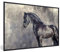 MuchoWow Poster Bilder Wanddeko Deko Wohnzimmer 120x80 cm Friese - Pferde - Porträt
