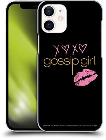 Head Case Designs Offizielle Gossip Girl XOXO Graphics Harte Rueckseiten Handyhülle Hülle Huelle kompatibel mit Apple iPhone 12 Mini