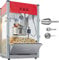 VEVOR Máquina para Hacer Palomitas de Maíz de Encimera, 1440 W, 12 oz, 80 Tazas por Lote, con Vidrio Templado, 3 Palas de Acero Inoxidable, Estilo Cine, Fácil de Limpiar, Rojo, 458 x 380 x 768 mm