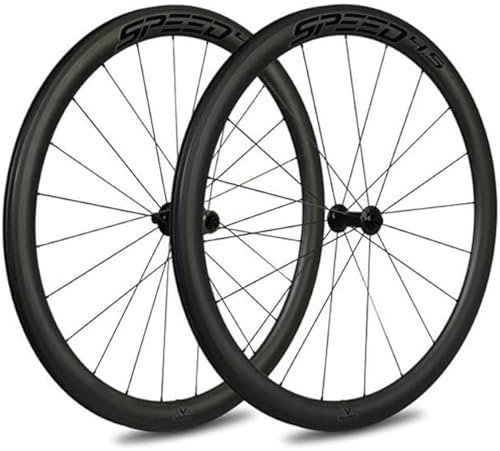 Veltec Unisex – Erwachsene Laufradsatz Speed 4.5 19mm SR Rim-Brake QR XDR, schwarz/schwarz, 622-19
