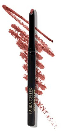 LAURA GELLER NEW YORK Modern Classic Lip Liner (Sassy Spice) - Prevents Feathering and Fading, Water and Transfer Proof - Luxurious Creamy Long Lasting Lip Liner