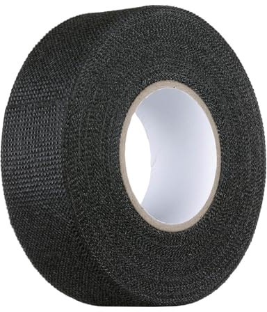 YoiYee Automotive Wiring Harness Fabric Tape 25mm x 15m | Polyester fabric, 0.3mm thickness, -40°C to 105°C heat resistance, noise damping, residue-free removal