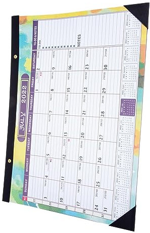 ABOOFAN 3 Stück 2023 Wandkalender Kalender Wandkalender Tischkalender Großer Wandkalender Kleiner 2022 Kalender 2022 Wandkalender Akademisches Jahr Monatlicher Wandkalender Wohnaccessoire