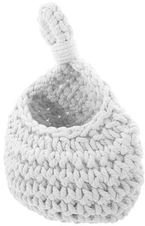 CIYODO Handwoven Wall Baskets Vegetable Storage Rack for Kitchen Fruit Baskets Hanging Design