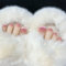 False Toe Nails, Press On Nails for Toe French Style (Pink French)
