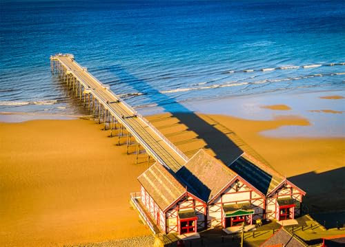Saltburn Pier Jigsaw Puzzles for Adults 1000 Jigsaws Saltburn by the Sea 1000 Piece Jigsaw Puzzles for Adults