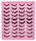 20 Paia Ciglia Finte Artificiali 3D, Ciglia Finte Naturali, Ciglia Finte Cat Eye Ricce D Curl Ciglia Finte con Volume Naturale Ciglia Cat Eye Ciglia, Ciglia Russe 3D