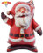 trookee - Papa Noel Grande - Decoracion Navidad - Globo Papa Noel Metalizado de 100 cm - Hinchable Navideño - Santa Claus Balloon - Adornos Navidad - Globos de Poliamida Navideños - Christmas Gifts