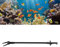 Vvikizy Outil D'Aquarium Grabber, Pinces D'Aquarium 50 Cm en Plastique Aquarium Twezer Aquarium Grabber Aquarium Plant Tool