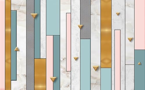 Tapete Goldenes Geometrisches Grau Vliestapete 3d Effekt Kinderzimmer Tapete Erwachsene Wallpaper Wohnzimmer Fernsehhintergrund Fototapete Kinderzimmer Schlafzimmer 190x148cm