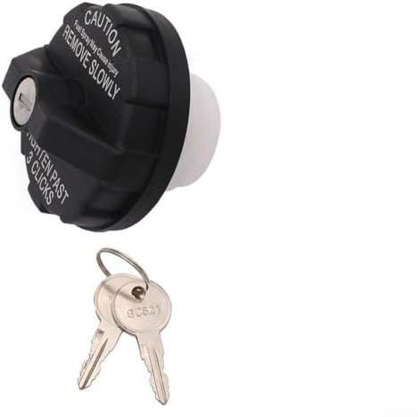 ZiStarlilife Tankdeckel mit Schlüsseln für Jeep Wrangler TJ 1997–2000, YJ 1991–1995, Cherokee XJ 1984–1999, Grand For Cherokee ZJ, kompatibel mit OEM 82400041