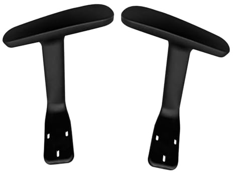 Sharplace 2x Arms Armrest Office Chair Armrest Easy to Install Convenient Reusable Accessories Gaming Chair Arms for Most Gaming Chairs